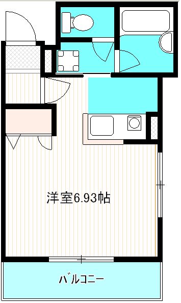 ベルツリー淵野辺 304号室 間取り