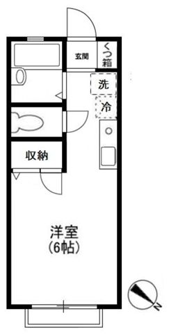 パルフラット町田 203号室 間取り