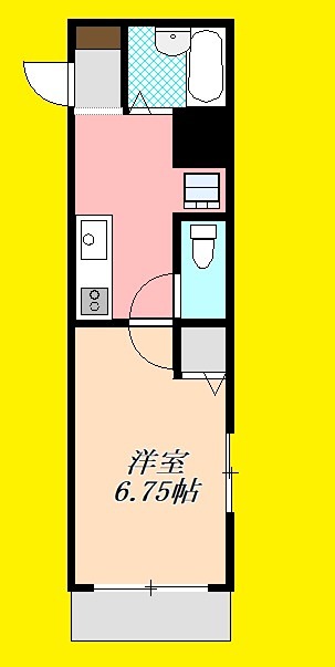さがみのハイツ 201号室 間取り