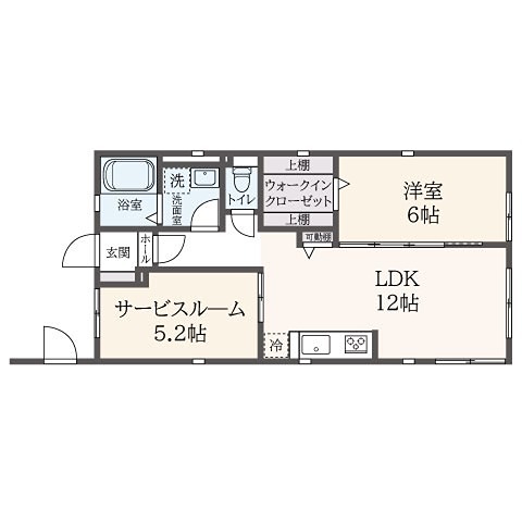 リューメ橋本 間取り