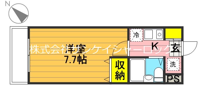 マイステージ立川 311号室 間取り