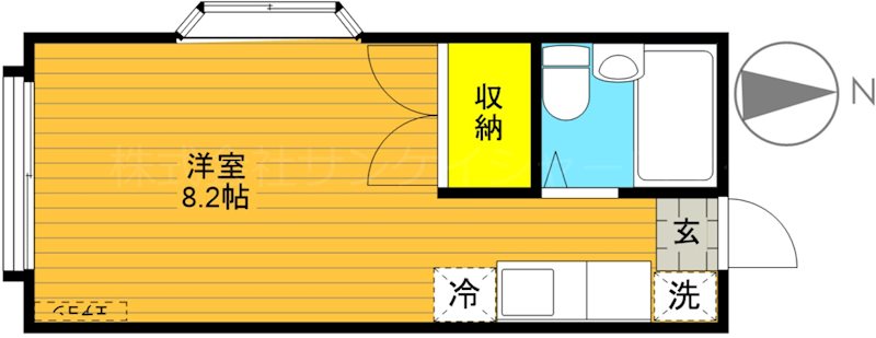 エステートピアアピカル国立 間取り図