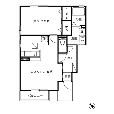 セレッソ 間取り図