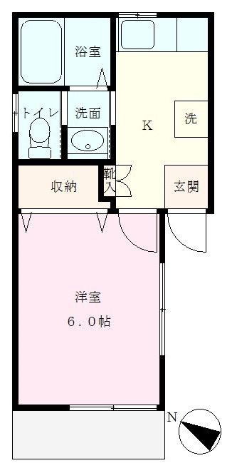 シャルマンミヨ 0201号室 間取り
