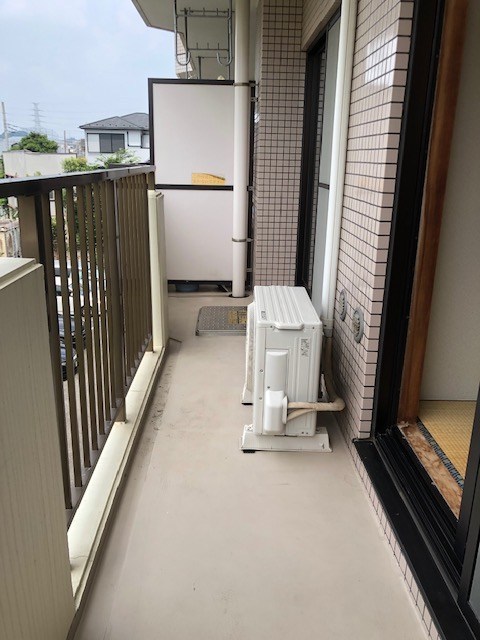 リバーフロントヤシマ ベランダ