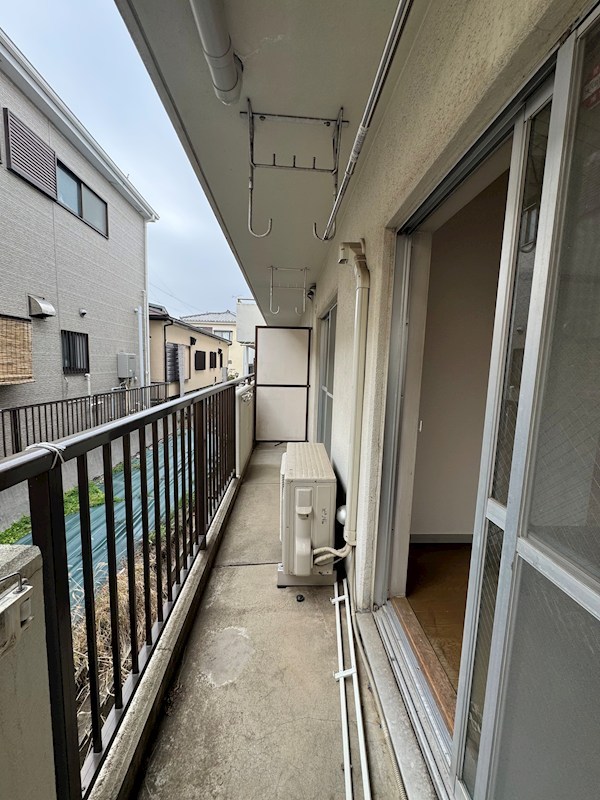 ワコー東寺尾マンション ベランダ