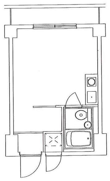 横浜エースマンション 0107号室 間取り