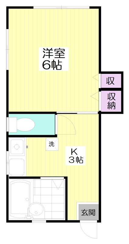 東京都新宿区西落合４丁目 間取り