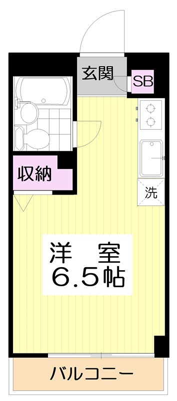 東京都中野区中央２丁目 間取り