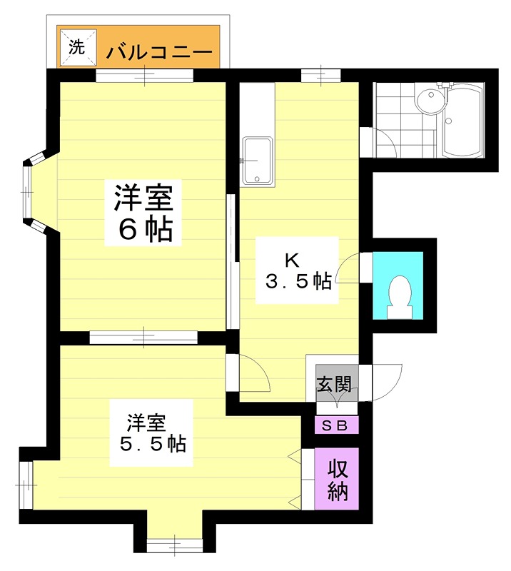 東京都杉並区堀ノ内１丁目 間取り