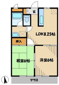 グリーンフィールド石阪 間取り