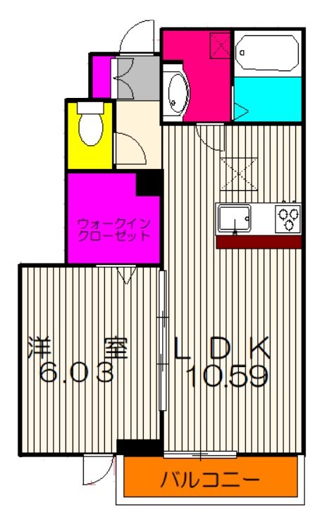ファテシア上の台Ⅱ 間取り