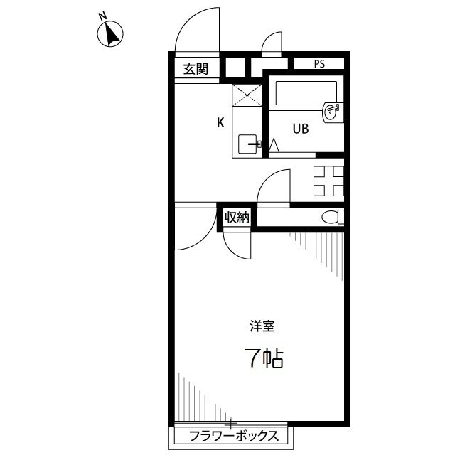 アムール鶴川 間取り
