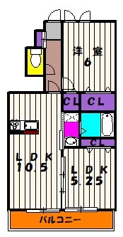 Casa　Okura 間取り
