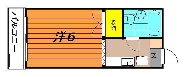 ジュネス喜多川 間取り