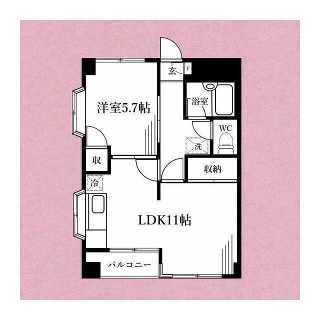 ハイツアーデル 間取り