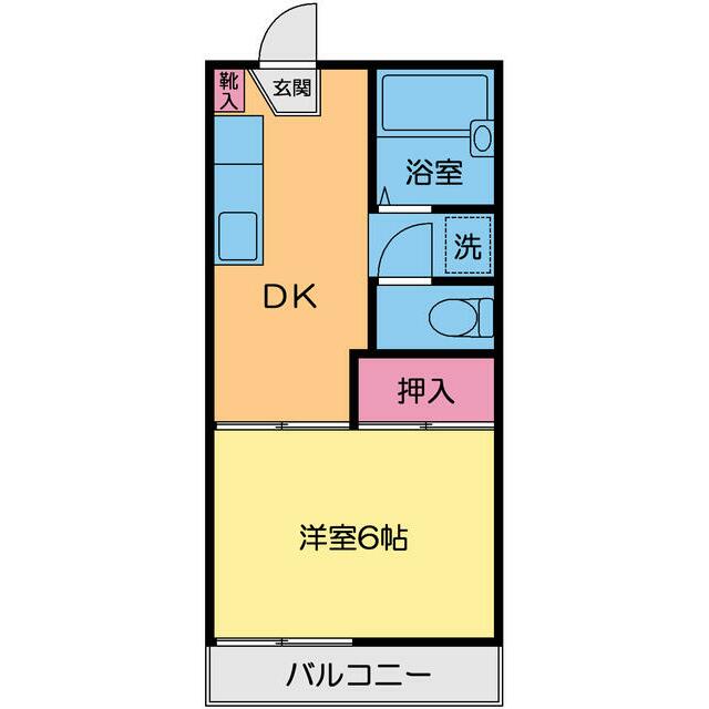 ヴィラ川島Ａ 間取り