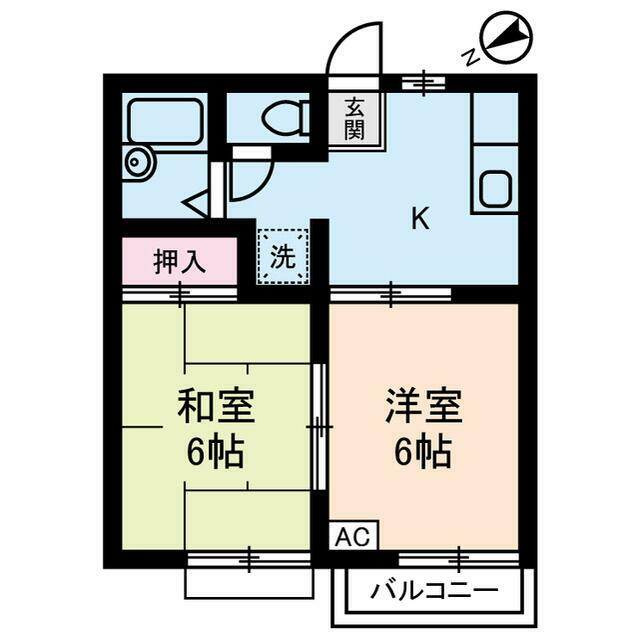 グレースコートＡ棟 間取り