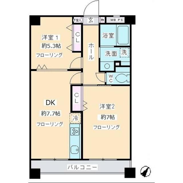 Ｋ．Ｓ柿生 間取り