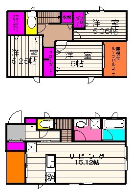 鶴川４丁目戸建て 間取り