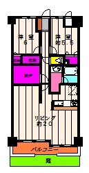 ルピナス鶴川サウスステージ 間取り