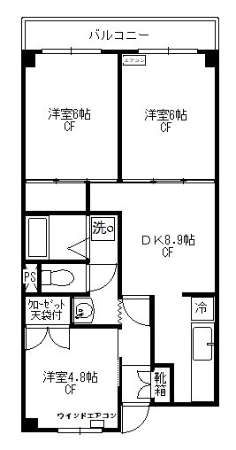 コーポラストマト 間取り