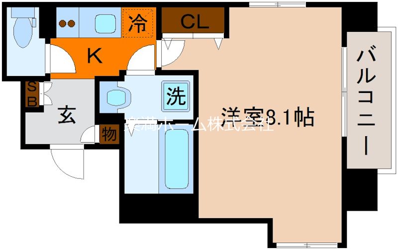アドバンス京都デタンデュ 間取り
