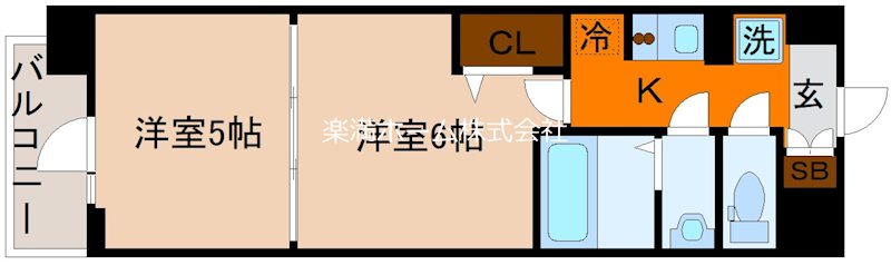 ファーストフィオーレ京都西京極 間取り