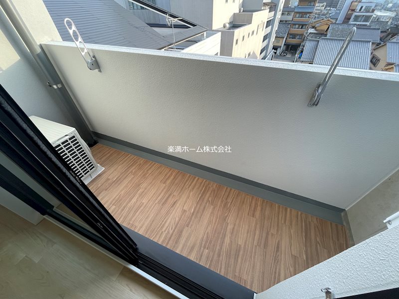 ウインズコート京都西陣 ベランダ