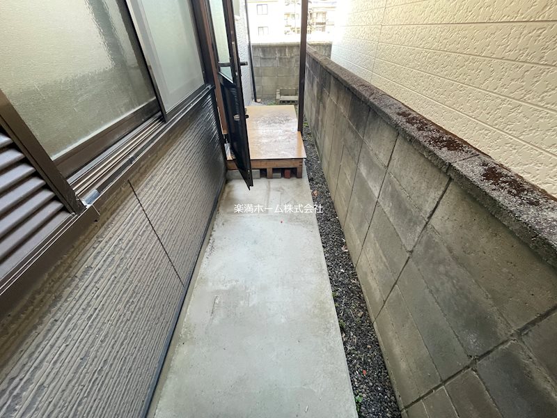 上賀茂テラスハウス ベランダ