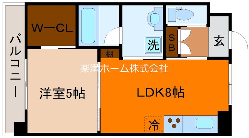 カーサフィオーレ桂 間取り