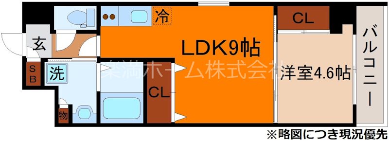 ビクトワール西大路御池 間取り