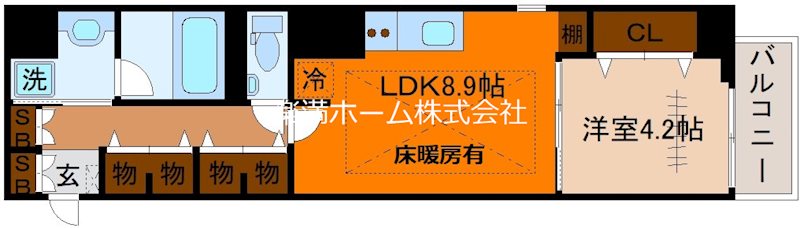 ブランドール北山 間取り