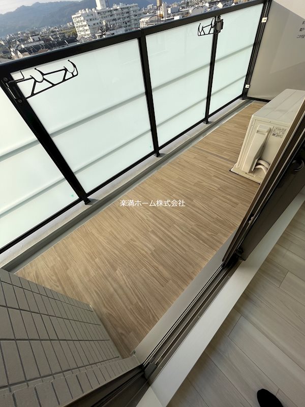プレデコート西京極 ベランダ