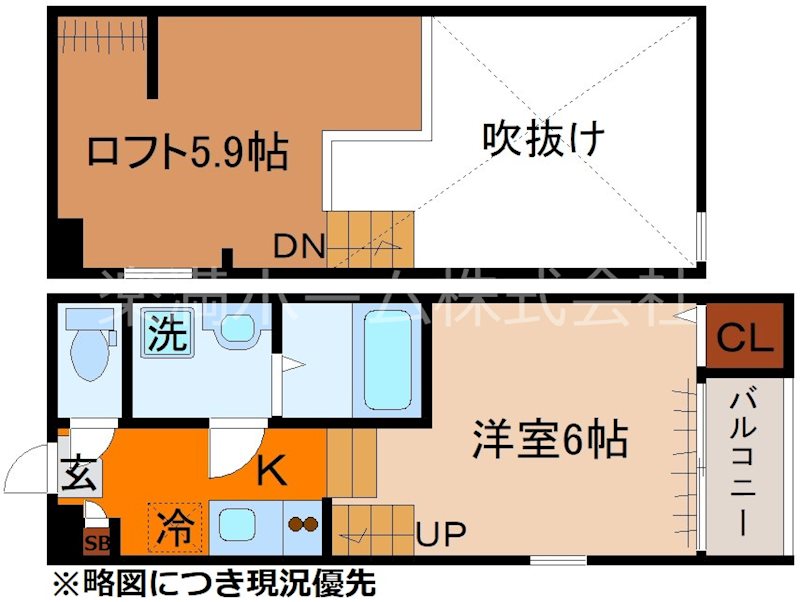 ブランドールS花園寺ノ前町 間取り