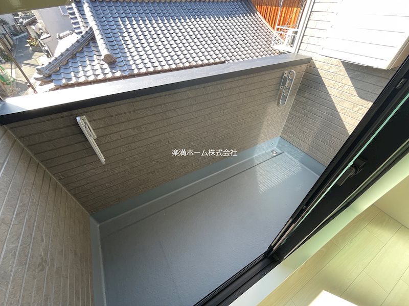 ハーモニーテラス太秦安井辻ノ内町 ベランダ