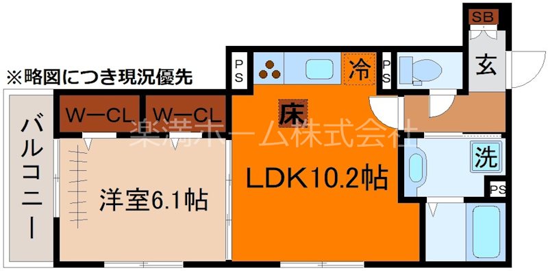 GRAMM深草South 間取り