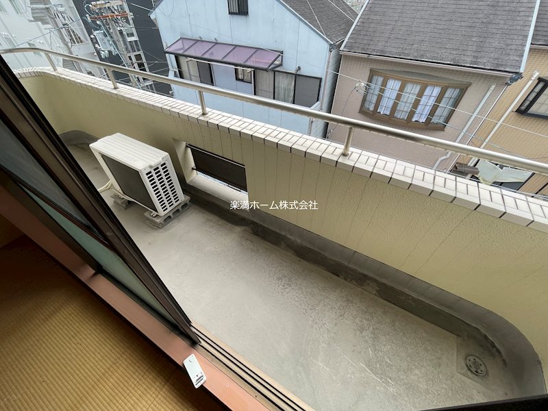 ルシェール西院 ベランダ