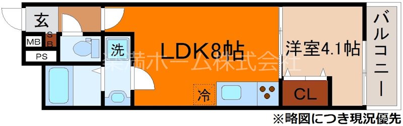 Mirei烏丸五条 間取り