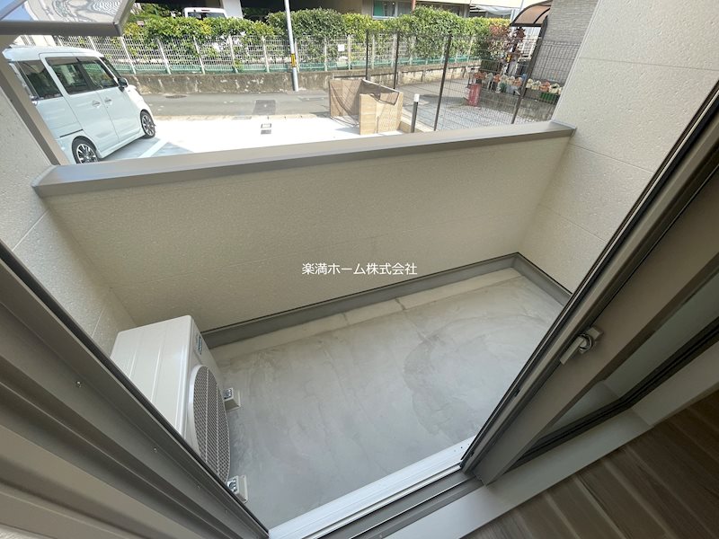 ジーメゾン山科ノース ベランダ