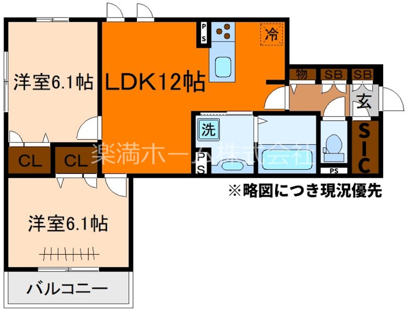D-ROOM Sagarimatsu 間取り