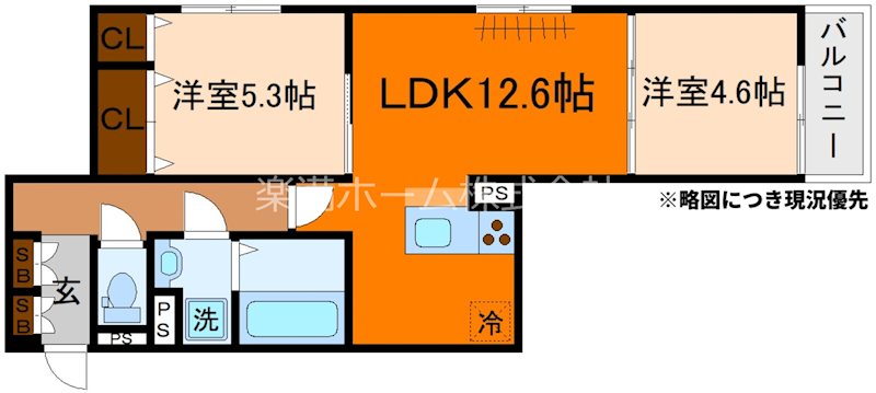 D-ROOM Sagarimatsu 間取り