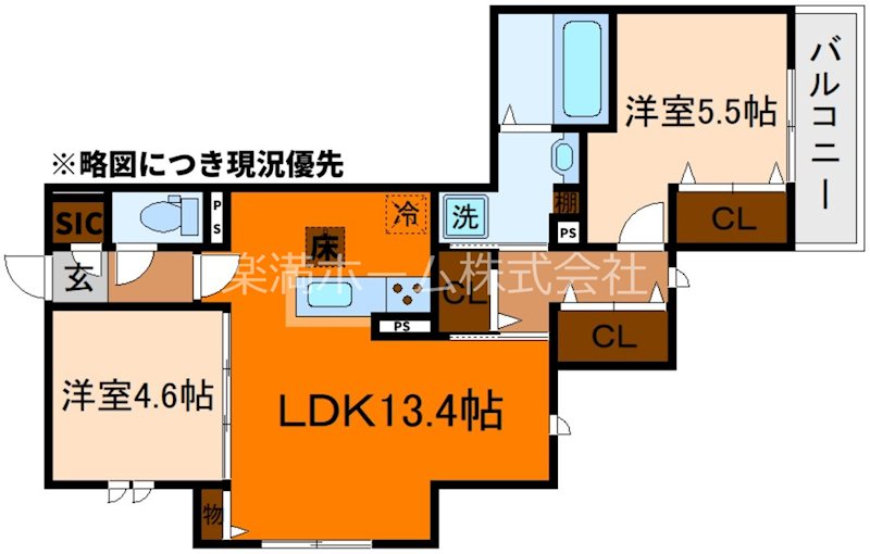 D-ROOM Sagarimatsu 間取り