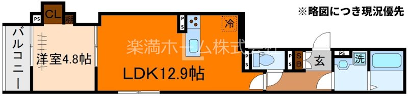 GRAMM丹波口 間取り