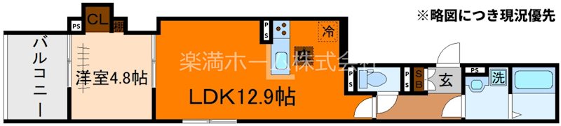 GRAMM丹波口 間取り