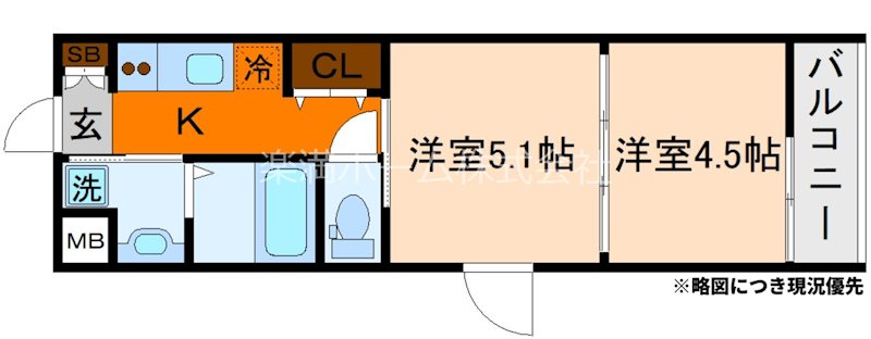 アドバンス京都リエートⅠ 間取り