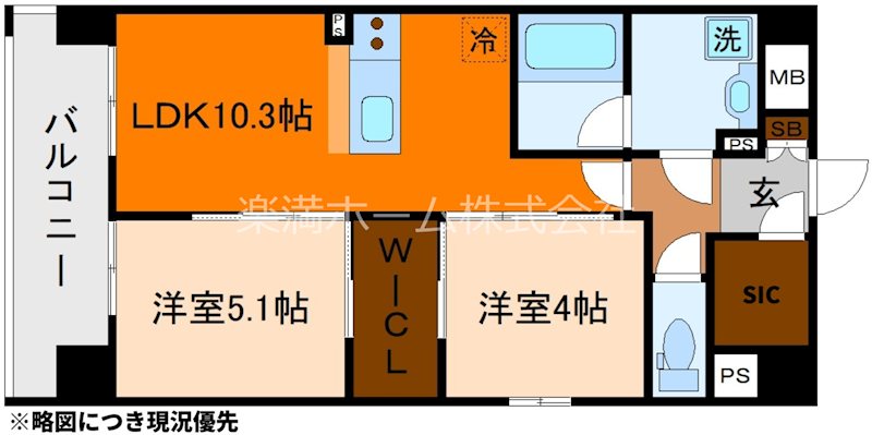 LiveCasa千本今出川 間取り