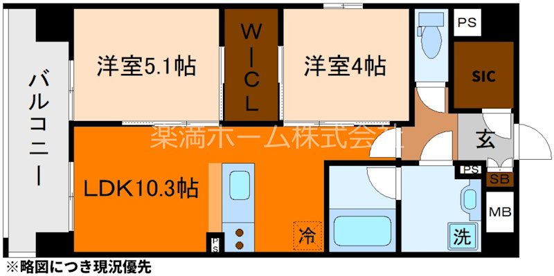 LiveCasa千本今出川 間取り