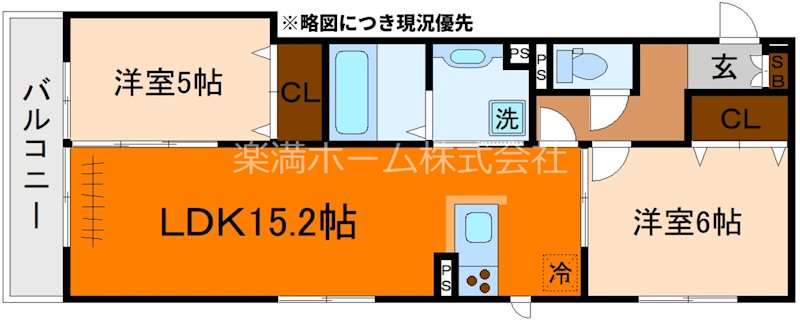 D-ROOM西院小米 間取り