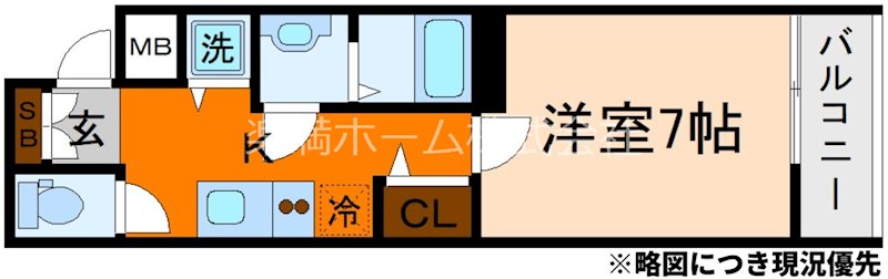 アドバンス京都烏丸町 間取り